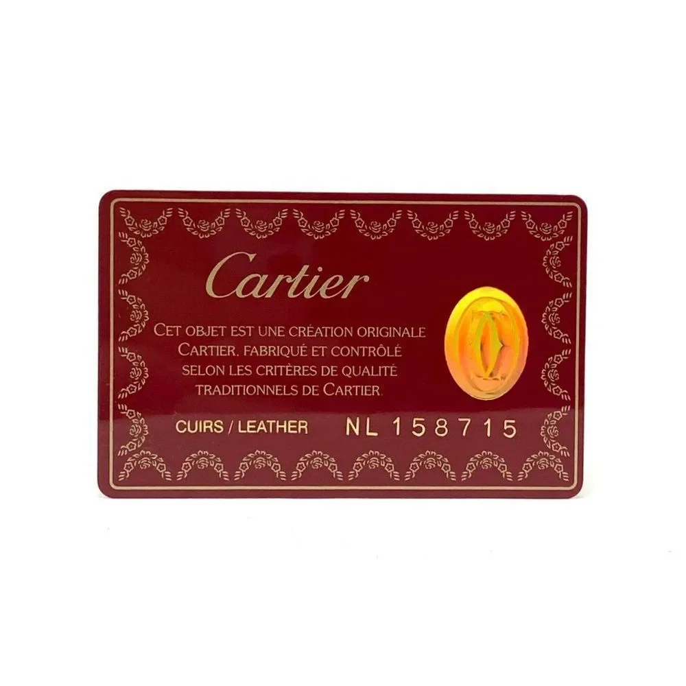 Cartier Black and Gold Wallet - Picture 7 of 9